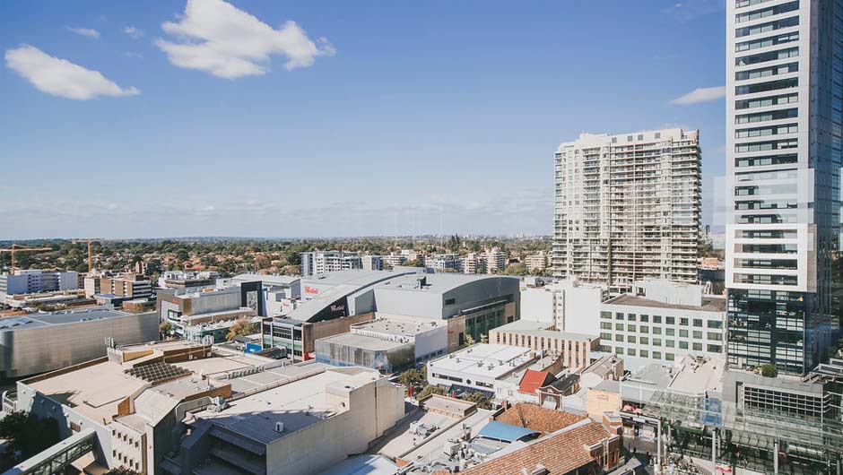 View from the BlueInc office