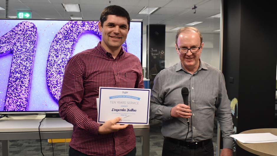 Quarter 3 Awards at BlueInc, 2018